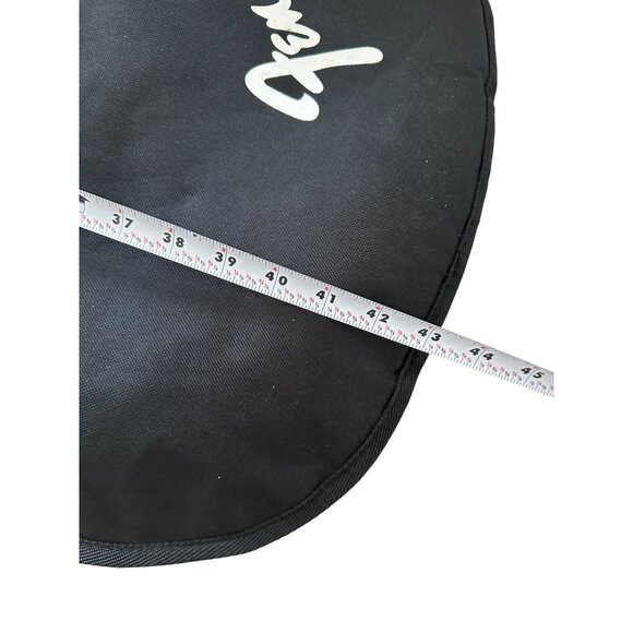 FENDER Black Soft Travel Guitar Zip Around Storage Case Bag - Picture 8 of 8